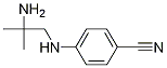 4-[(2-氨基-2-甲基丙基)氨基]-苯甲腈结构式_440102-94-3结构式