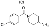 (4-氨基-1-哌啶)-(4-氯苯基)-甲酮盐酸盐结构式_442128-10-1结构式