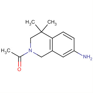 1-(7-Amino-3,4-dihydro-4,4-dimethylisoquinolin-2(1h)-yl)ethanone Structure,442846-63-1Structure