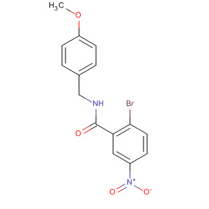 N-(4-methoxybenzyl)-2-bromo-5-nitrobenzamide Structure,442846-92-6Structure