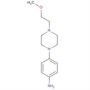 4-[4-(2-Methoxy-ethyl)-1-piperazinyl]benzenamine Structure,443915-51-3Structure