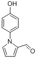 1-(4-Hydroxy-phenyl)-1h-pyrrole-2-carbaldehyde Structure,444077-56-9Structure