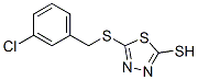 5-(3-Chlorobenzylthio)-2-mercapto-1,3,4-thiadiazole Structure,444791-16-6Structure