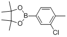 2-(3-Chloro-4-methylphenyl)-4,4,5,5-tetramethyl-1,3,2-dioxaborolane Structure,445303-10-6Structure