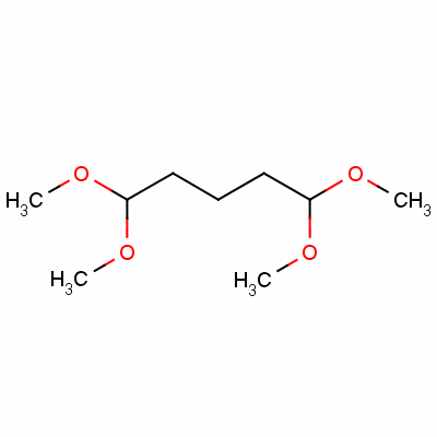 1,1,5,5-四甲氧基-戊烷结构式_4454-02-8结构式