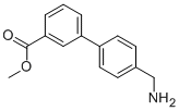 4-氨基甲基-联苯-3-羧酸甲酯盐酸盐结构式_445492-67-1结构式