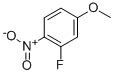 3-Fluoro-4-nitroanisole Structure,446-38-8Structure