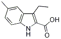 3-Ethyl-5-methyl-1h-indole-2-carboxylic acid Structure,446830-65-5Structure