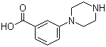 3-哌嗪-1-苯甲酸结构式_446831-28-3结构式