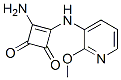 (9ci)-3-氨基-4-[(2-甲氧基-3-吡啶)氨基]-3-环丁烯-1,2-二酮结构式_446862-03-9结构式