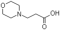 4-吗啉丙酸结构式_4497-04-5结构式
