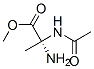 (9ci)-n-乙酰基-2-氨基-L-丙氨酸甲酯结构式_44970-04-9结构式