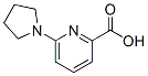 6-(1-Pyrrolidinyl)-2-Pyridinecarboxylic acid Structure,450368-20-4Structure