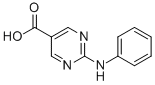 2-苯胺嘧啶-5-羧酸结构式_450368-25-9结构式