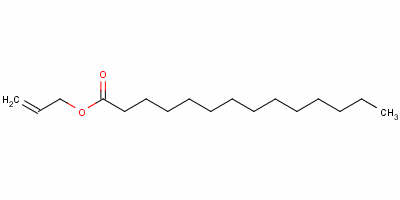 十四酸烯丙酯结构式_45236-96-2结构式