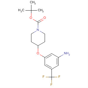 1-Boc-4-(3-amino-5-trifluoromethyl-phenoxy)piperidine Structure,453560-50-4Structure