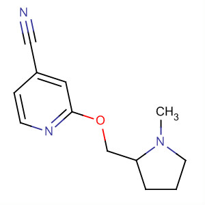 2-(1-Methyl-pyrrolidin-2-ylmethoxy)-4-pyridylcarbonitrile Structure,453560-62-8Structure