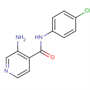 3-氨基-N-(4-氯苯基)吡啶-4-羧酰胺结构式_453561-19-8结构式