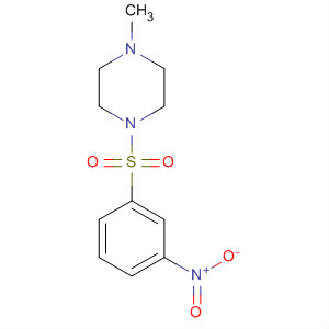 1-Methyl-4-[(3-nitrophenyl)sulfonyl]piperazine Structure,453562-01-1Structure