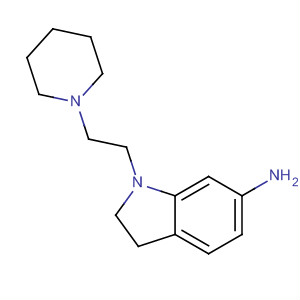 1-(2-哌啶乙基)-吲哚啉-6-胺结构式_453562-64-6结构式