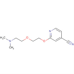 2-{2-[2-(Dimethylamino)ethoxy]ethoxy}pyridine-4-carbonitrile Structure,453563-03-6Structure