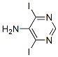 5-Amino-4,6-diiodopyrimidine Structure,454685-58-6Structure