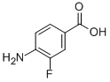 4-Amino-3-fluorobenzoic Acid Structure,455-87-8Structure