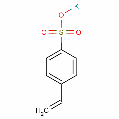 对苯乙烯磺酸钾结构式_4551-90-0结构式