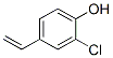 2-氯-4-乙烯-苯酚结构式_45803-91-6结构式