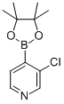 3-氯吡啶-4-硼酸频那醇酯结构式_458532-90-6结构式