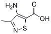 4-氨基-3-甲基异噻唑-5-羧酸结构式_4592-56-7结构式