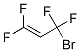 3-Bromo-1,1,3,3-tetrafluoropropene Structure,460-61-7Structure