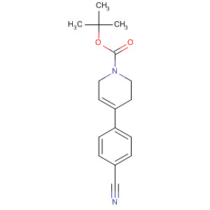 Tert-butyl 4-(4-cyanophenyl)-3,6-dihydropyridine-1(2h)-carboxylate Structure,460365-08-6Structure