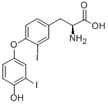 O-(4-羟基-3-碘苯基)-3-碘-L-酪氨酸结构式_4604-41-5结构式
