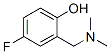 2-二甲氨基甲基-4-氟苯酚结构式_46049-91-6结构式