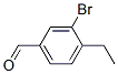 3-Bromo-4-ethylbenzaldehyde Structure,461425-63-8Structure