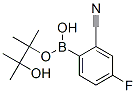 5-氟-2-(4,4,5,5-四甲基-1,3,2-二氧硼烷)-苯甲腈结构式_461451-63-8结构式