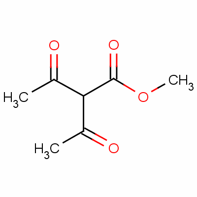2-乙酰基-3-氧代-丁酸甲酯结构式_4619-66-3结构式