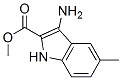 3-氨基-5-甲基-1H-吲哚-2-羧酸甲酯结构式_462068-67-3结构式