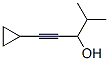 (9ci)-1-环丙基-4-甲基-1-戊炔-3-醇结构式_462113-24-2结构式