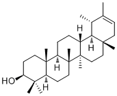 (3BETA,18ALPHA,19ALPHA)-乌苏-20-烯-3-醇结构式_464-98-2结构式