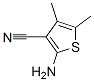 2-氨基-4,5-二甲基噻吩-3-甲腈结构式_4651-94-9结构式
