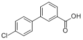 4-Chlorobiphenyl-3-carboxylic acid Structure,4655-10-1Structure