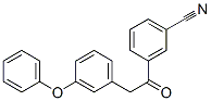 3-[2-(3-苯氧基苯基)乙酰基]苯甲腈结构式_465514-74-3结构式
