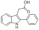 (2-苯基-1H-吲哚-3-基)乙酸结构式_4662-03-7结构式