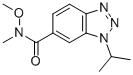 1-Isopropyl-n-methoxy-n-methyl-1h-benzo[d][1,2,3]triazole-6-carboxamide Structure,467235-06-9Structure