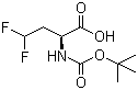 Butanoic acid, 2-[[(1,1-dimethylethoxy)carbonyl]amino]-4,4-difluoro-, (2S)- Structure,467442-20-2Structure