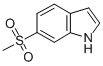 6-(Methylsulfonyl)-1H-indole Structure,467461-40-1Structure