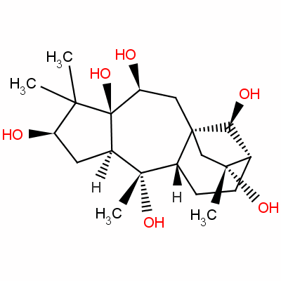 Grayanotoxin Ⅲ 1/2Ethyl Acetate Adduct Structure,4678-45-9Structure