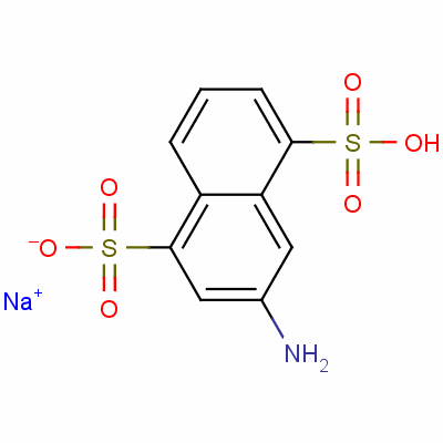 3-氨基-1,5-萘二硫酸钠结构式_4681-22-5结构式